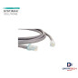 Patch cord UTP RJ45 categoría 6A de 1.5m 24awg Color Gris SYSTIMAX CPCSSX2-03F005