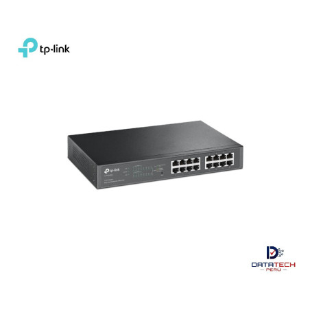 TL-SG1016PE | Switch Easy Smart De 16 Puertos Gigabit Con 8 Puertos POE 110W-TP-LINK