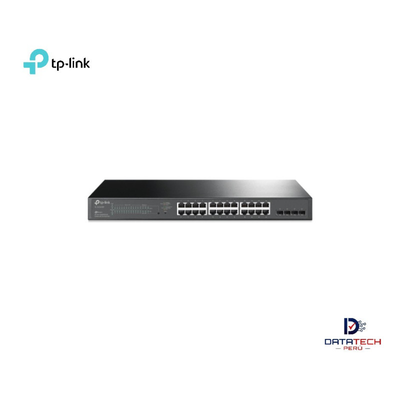 TL-SG2428P | Switch 28 Puertos GB 24 Puertos POE+ 250W Rack 19"-TP-LINK