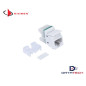 MX6-F02B | Jack Cat6 Plano Blanco-Siemon