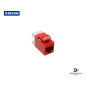 Jack RJ-45 Cat 6 De Poncheo Color Rojo KJ8-C6-US/RDN Dixon Jack RJ-45 Cat 6 De Poncheo Color Rojo KJ8-C6-US/RDN Dixon