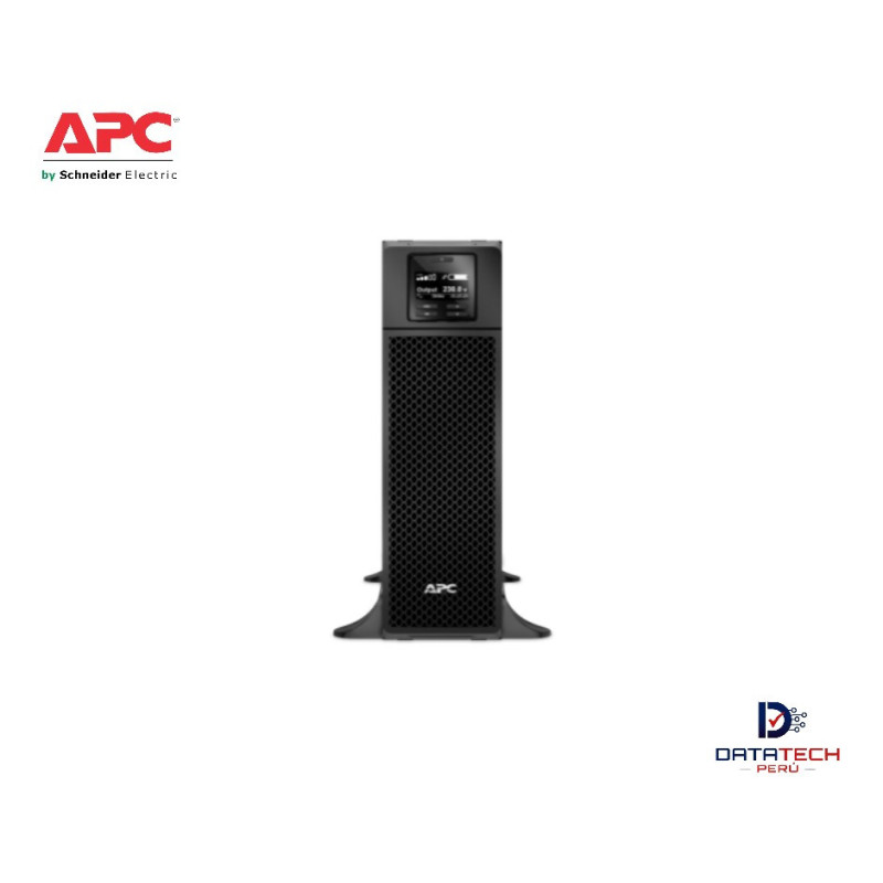 SRT5KXLI | Smart-UPS On-Line 5 kVA torre 230 V 2 tomas NEMA L6-20Rd SmartSlot tiempo de funcionamiento extendido-APC