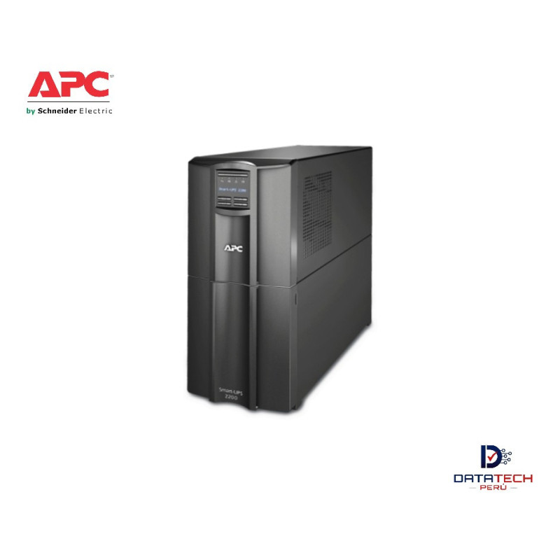 SMT2200I | Smart-UPS línea interactiva 2200 VA torre 230 V 8 salidas IEC C13+1 salida IEC C19 SmartSlot AVR LCD-APC