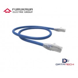 Patch cord UTP RJ45 Cat6 LSZH Color Azul de 3m FURUKAWA 35123637