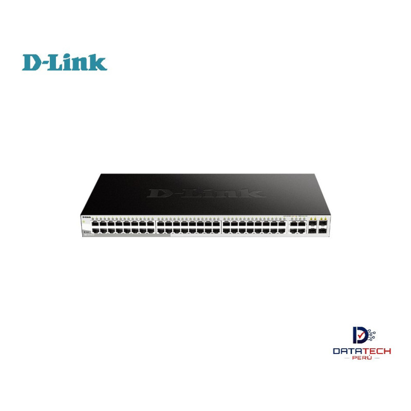 DGS-1210-52MP |  Switch 52 Puertos Gigabit Smart Managed-D-LINK