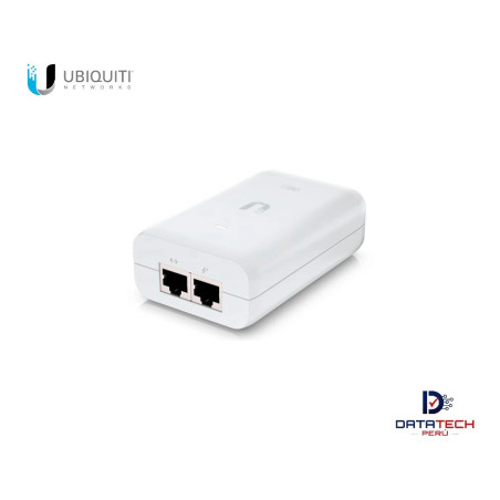 Inyector PoE modelo U-POE-AT 802.3af. 30W U6 Ubiquiti U-POE-at