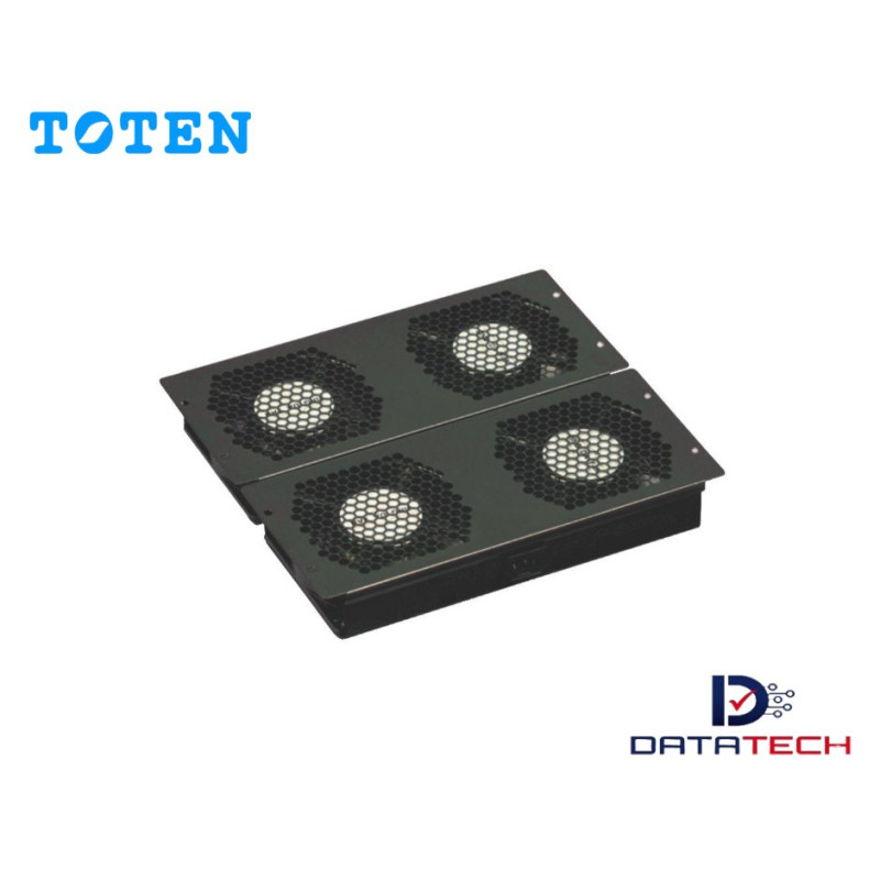 Kit de 4 ventiladores para refrigeración de gabinete 220V SA.6502.0101 TOTEN