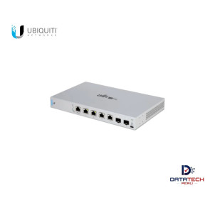 Switch 7 Puertos, 4 PoE++, 2 puertos 10G SFP+  UBIQUITI US-XG-6POE