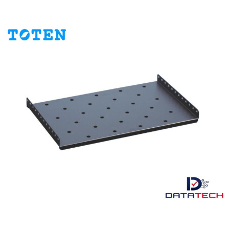 Bandeja fija de 1RU para Gabinete con 1.00 - 1.10 - 1.20m Prof. soporta 100Kg SG.0365.1901 TOTEN