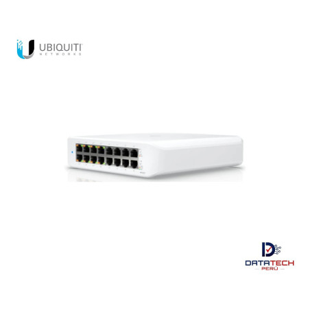 Switch Lite 16 PoE, 8GbE PoE+, 8GbE, 45W, L2 UBIQUITI USW-Lite-16-POE