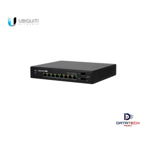 Switch Networks - 8 puertos- poe150w - 8 giga - 1 rj45 - 2 sfp - 150W - CE, FCC, IC UBIQUITI ES-8-150W