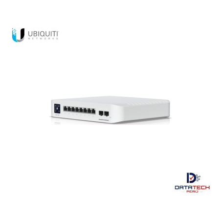 Switch Pro 8 PoE,120W, L3, 6 x GbE PoE+, 2 x GbE PoE++, 2 x 10G SFP+ UBIQUITI USW-PRO-8-POE