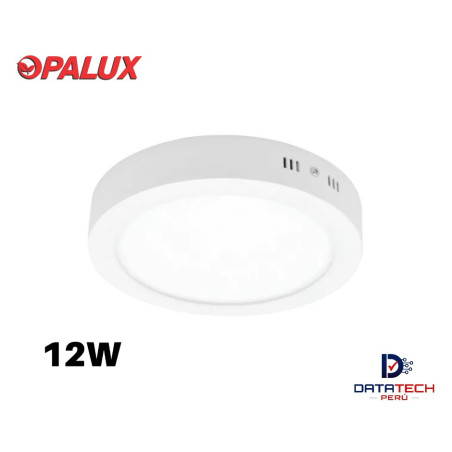 Panel LED circular para techo 12W 8200-8500K Luz blanca Opalux OP-R129