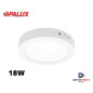 Panel LED circular para techo 18W 8200-8500K Luz blanca Opalux OP-R189
