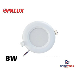 Spot Light LED de 8W 7000K Luz blanca P/Caja Octagonal Opalux OP-8727