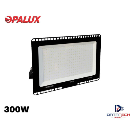 Reflector SLIM Negro LED de 25500LM 300W IP65 Opalux OP-300CWE27I