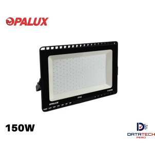 Reflector SLIM Negro LED de 12750LM 150W IP65 Opalux OP-150CWE27I