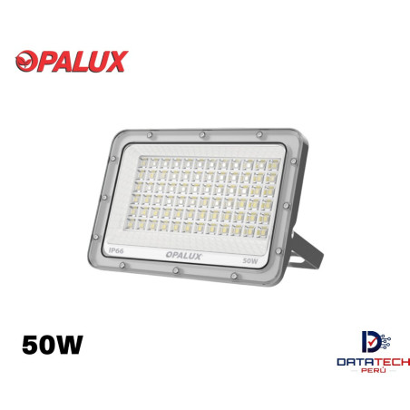 Reflector Slim LED alta potencia 50W 5500LM 72 LEDS IP66 Opalux OP-50FL39-CW