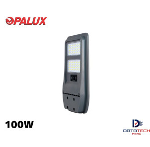 Pastoral LED de 100W con panel solar y sensor microondas y fotocelda IP65 Opalux OP-TR100W