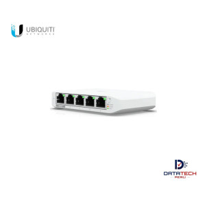 Switch USW Flex Mini, 4 GbE y 1 entrada GbE PoE, L2 UBIQUITI USW-Flex-Mini