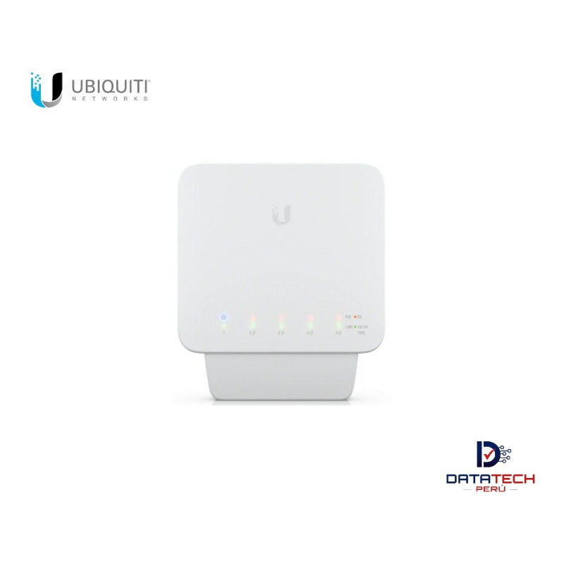 Switch USW Flex, 4GbE PoE+ y 1GbE PoE++, L2, 46W UBIQUITI USW-Flex Switch USW Flex, 4GbE PoE+ y 1GbE PoE++, L2, 46W UBIQUITI USW-Flex