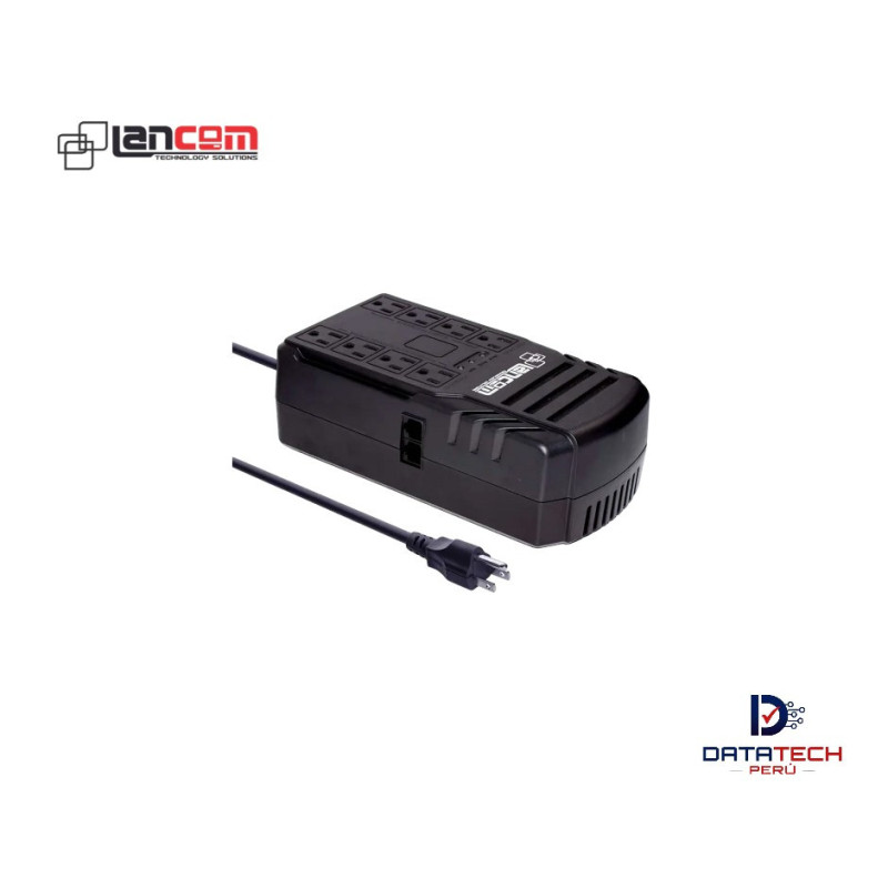 Estabilizador de Corriente 1200VA 600W | 8 Tomas | Protección para tus Equipos LANCOM ZZ-I-119 Estabilizador de Corriente 1200VA 600W | 8 Tomas | Protección para tus Equipos LANCOM ZZ-I-119