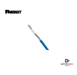 Cable de red U/UTP cat 6A LSZH Azul no blindado LSZH-3 23AWG rollo de 305m  Panduit PUZ6AV04BU-EG