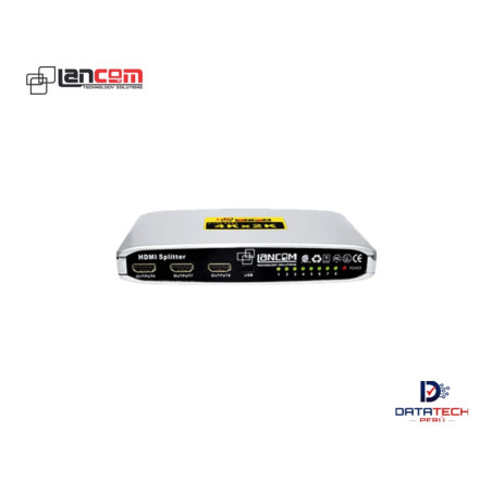 Splitter HDMI 1×8 Puertos Full HD (4Kx2K) LANCOM ZZ-HDMI-LJ1801