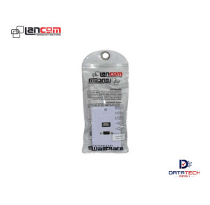 Face Plate De 1 Puerto HDMI 2.0 Ultra HD 4K 60HZ 1 Puerto VGA 15 Pines LANCOM ZZ-YKZ-HMVA