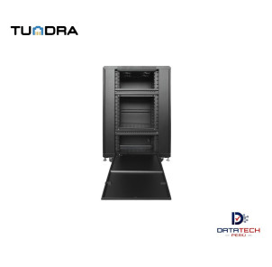 Gabinete de Piso con garruchas puerta microperforado 22-RU 1166 x 600 x 800mm TUNDRA GP22-680P2P2