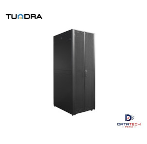 Gabinete de Piso con garruchas puerta microperforado 48-RU 2250 x 800 x 1000mm TUNDRA GP48-810CP2