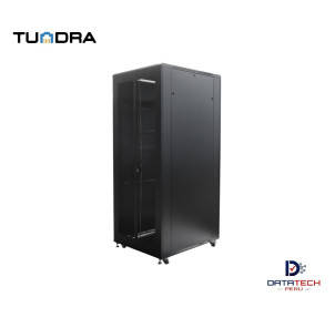 Gabinete de Piso con garruchas puerta de vidrio 42-RU 2055 x 800 x 1000mm TUNDRA GP42-810VPP2