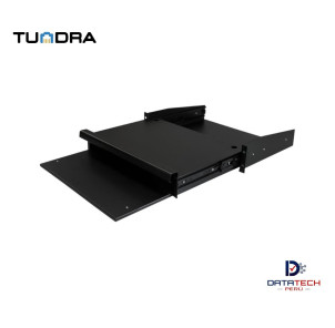 Bandeja 1-RU deslizable para monitor y teclado TUNDRA BD-1928