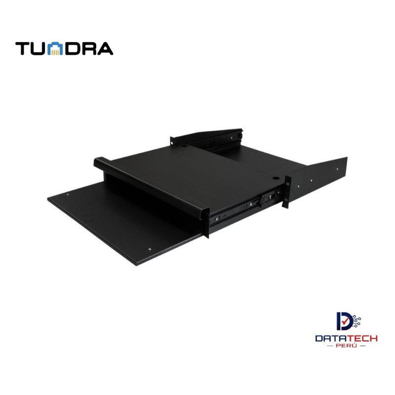 Bandeja 1-RU deslizable para monitor y teclado TUNDRA BD-1928