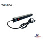 Multitoma eléctrica horizontal 220V-15A 6 tomas TUNDRA PDU-1906