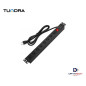 Multitoma eléctrica horizontal 110V-15A/220V-8A 6 tomas TUNDRA PDU-1906-110V