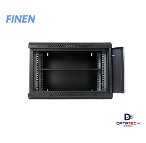 Gabinete de Pared fijo puerta de vidrio de 6-RU 368 x 540 x 400mm FINEN W1-5406
