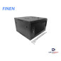 Gabinete de Pared Pivotable puerta de vidrio de 6-RU 368 x 600 x 600mm FINEN WMG6606