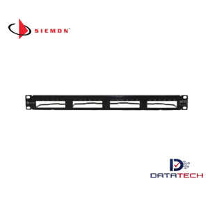 MX-PNL-24 | Patch Panel Cat6 24 Puertos Modular-Siemon