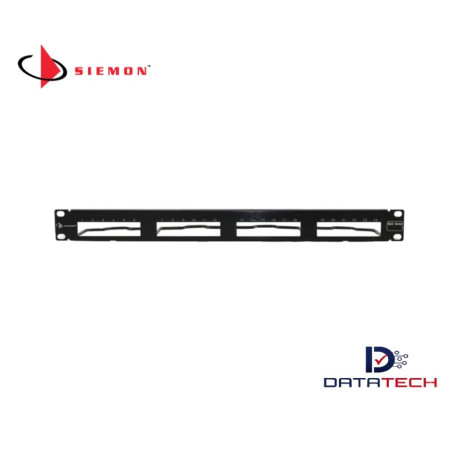 MX-PNL-24 | Patch Panel Cat6 24 Puertos Modular-Siemon