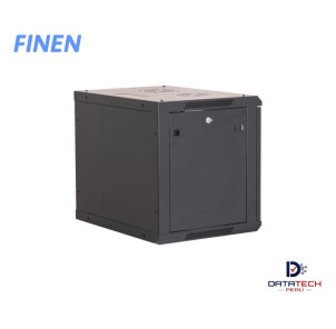 Gabinete de Pared Fijo puerta de vidrio de 12-RU 635 x 600 x 450mm FINEN WM6412