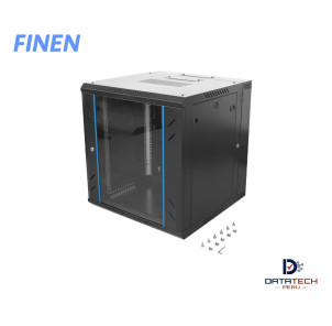 Gabinete de Pared Pivotable puerta de vidrio de 12-RU 635 x 600 x 600mm FINEN WMG6612