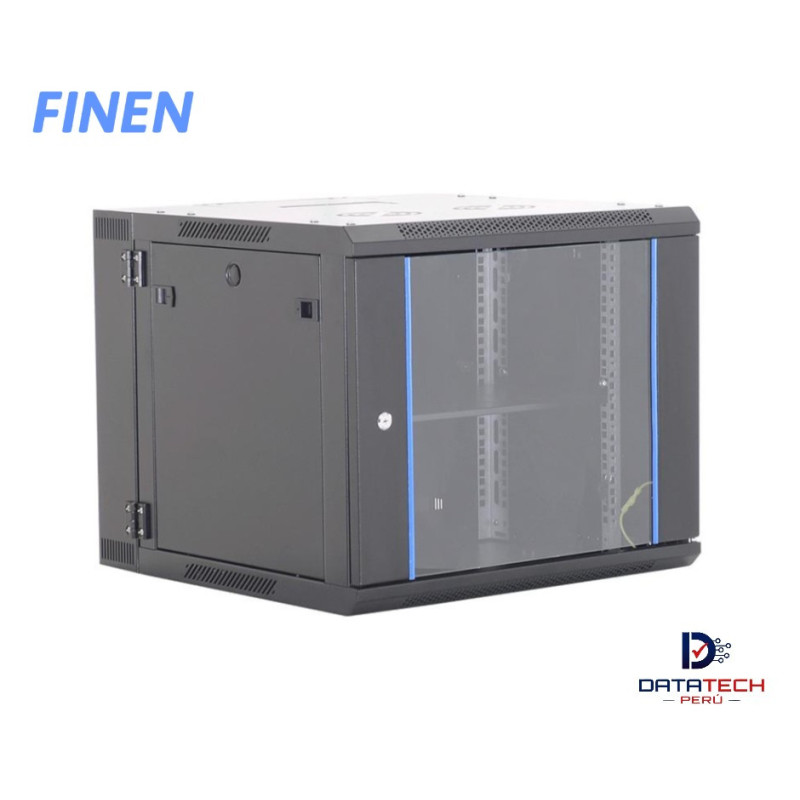 Gabinete de Pared Pivotable puerta de vidrio de 15-RU 769 x 600 x 550mm FINEN WMG6515