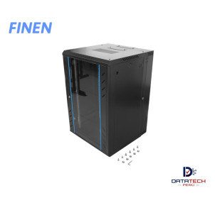 Gabinete de Pared Pivotable puerta de vidrio de 18-RU 901 x 600 x 550mm FINEN WMG6518