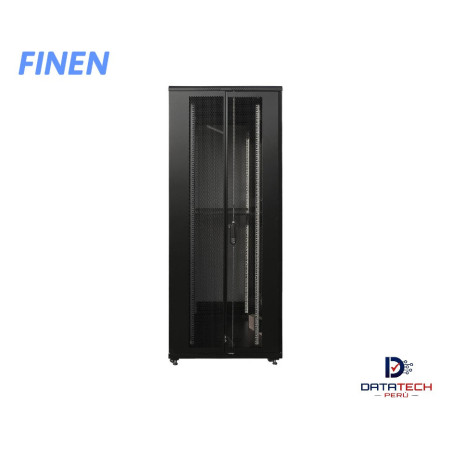 Gabinete de Piso puerta Microperforado de 42-RU 2054 x 800 x 1000mm FINEN F1-A38042
