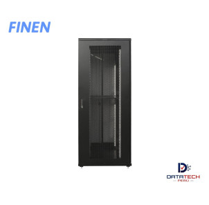 Gabinete de Piso puerta Microperforado de 42-RU 2054 x 800 x 1200mm FINEN F1-A38242-BI