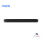 Panel con escobillas 19" 1 RU Negro FINEN 1UBP