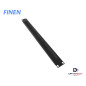 Panel con escobillas 19" 1 RU Negro FINEN 1UBP