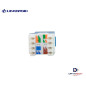 Jack modular UTP RJ-45 Categoría 6 color Azul LINKBASIC JKA09-UC6-BU