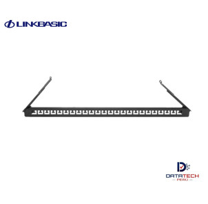 Patch Panel 24 Puertos Modular con 24und Jacks Cat6 incluidos LINKBASIC PNA24-UC6
